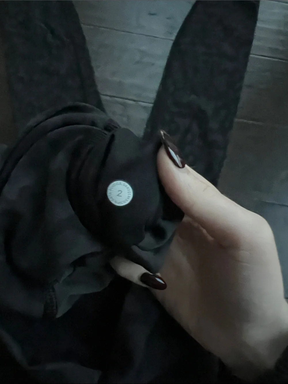 lululemon athletica Black Charcoal Leopard Print Leggings